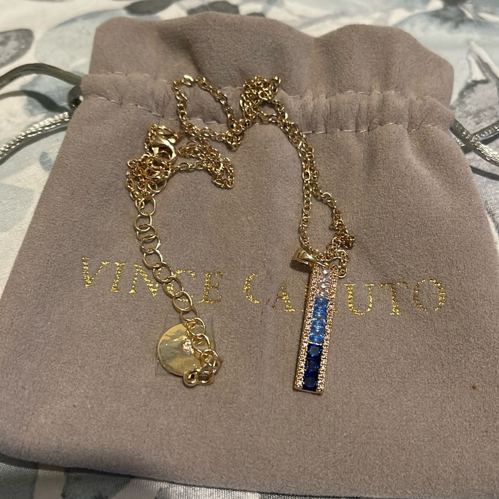 Vince camuto gold tone necklace
